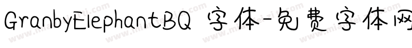 GranbyElephantBQ 字体字体转换